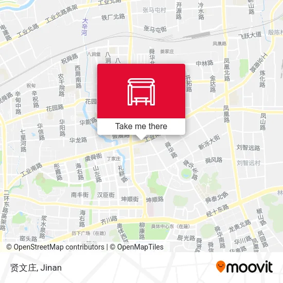 贤文庄 map