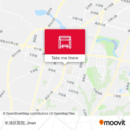 长清区医院 map