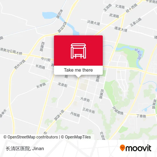 长清区医院 map