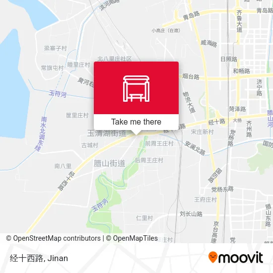经十西路 map