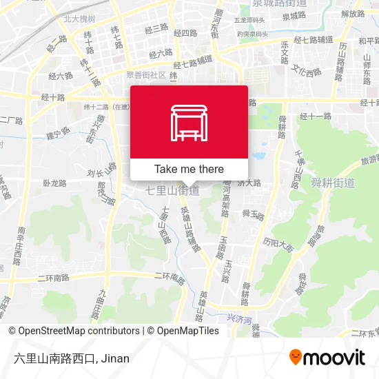 六里山南路西口 map