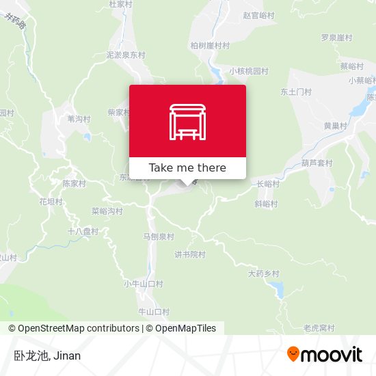 卧龙池 map
