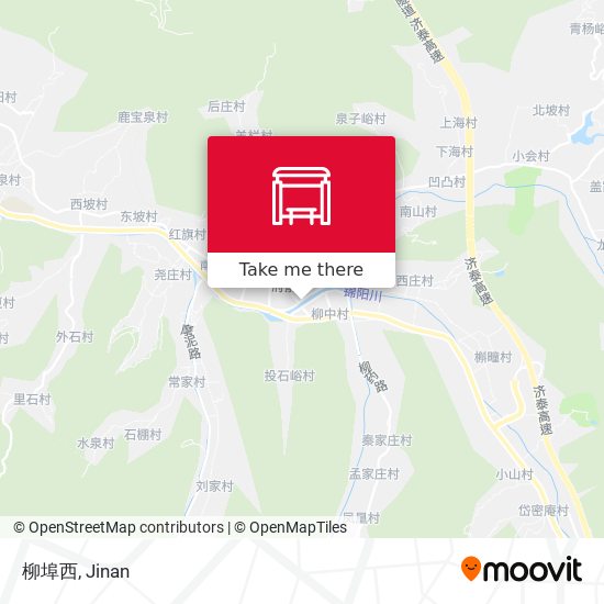 柳埠西 map