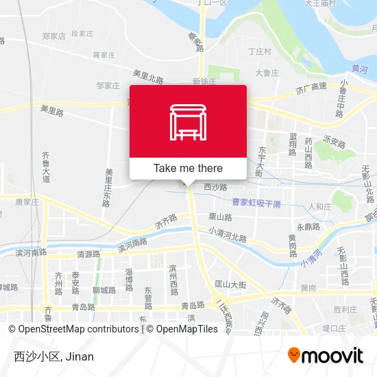 西沙小区 map