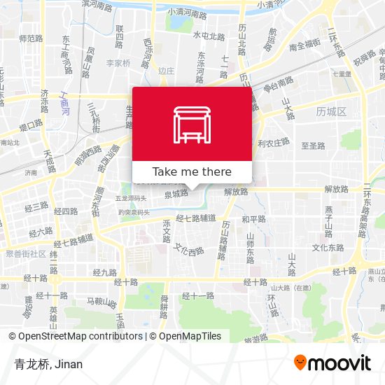 青龙桥 map