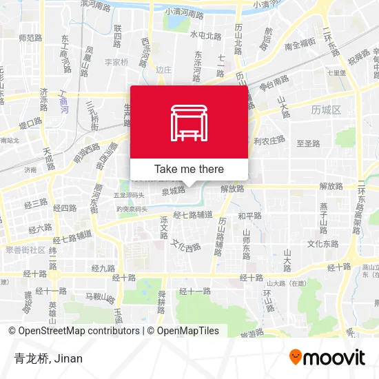 青龙桥 map