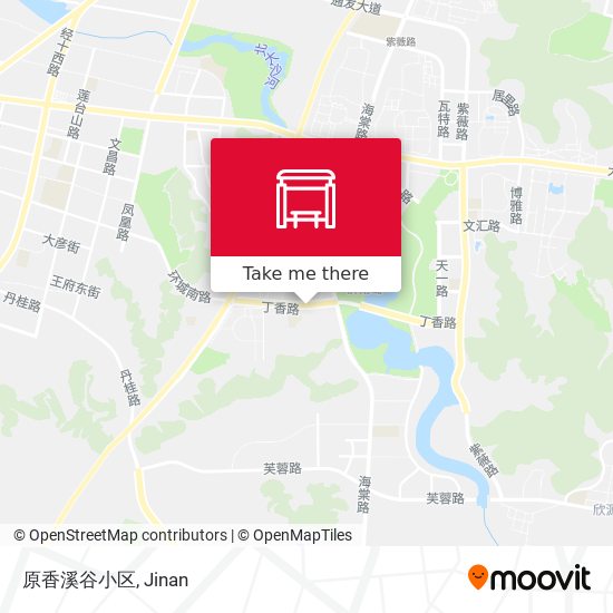 原香溪谷小区 map