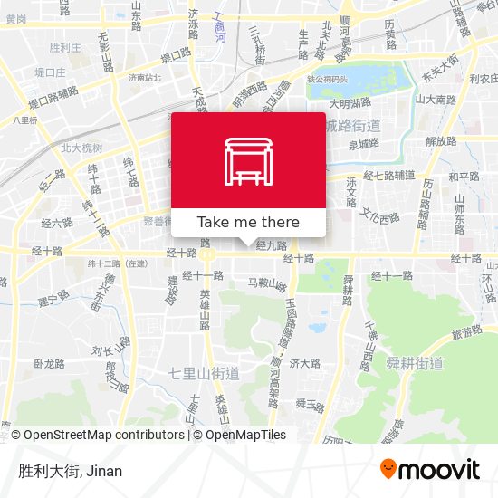 胜利大街 map