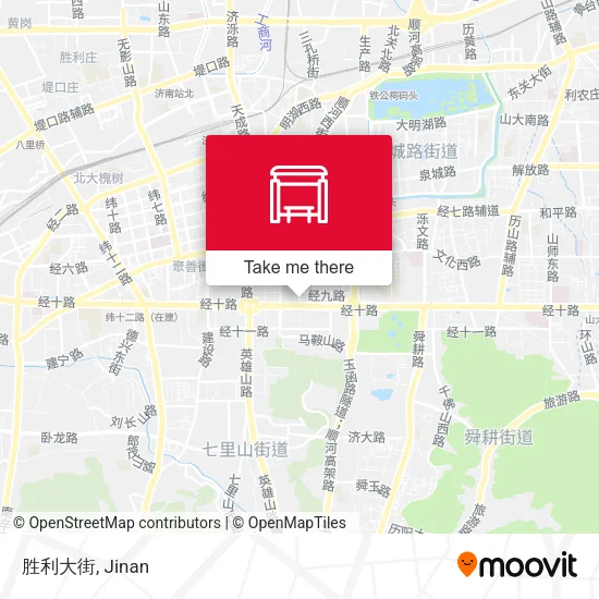胜利大街 map