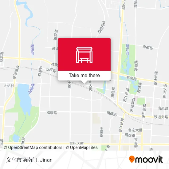 义乌市场南门 map