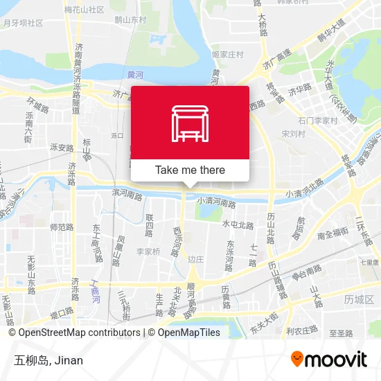五柳岛 map