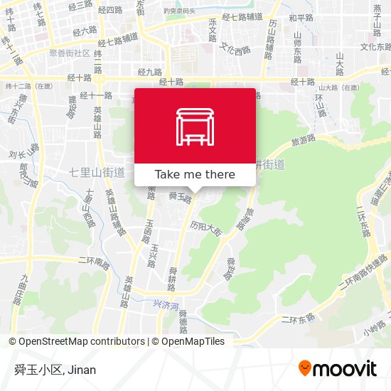 舜玉小区 map