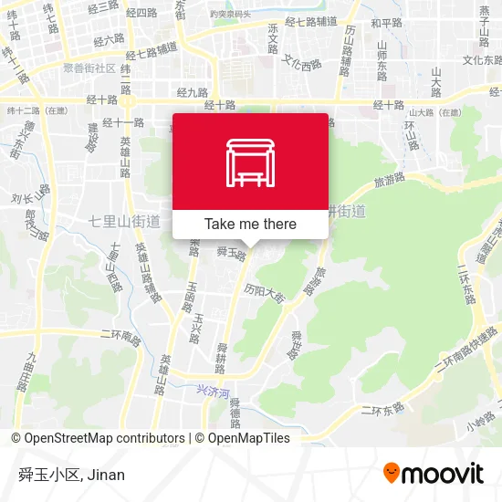 舜玉小区 map