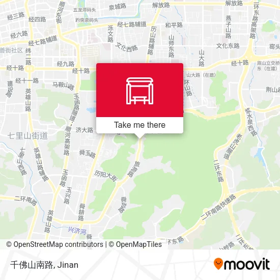 千佛山南路 map