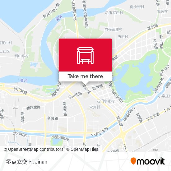 零点立交南 map
