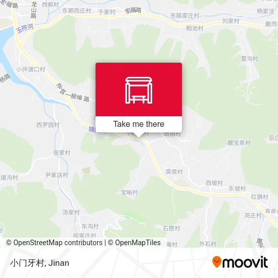 小门牙村 map