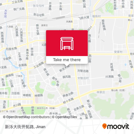 新泺大街开拓路 map