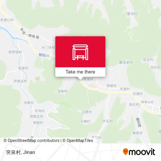 突泉村 map
