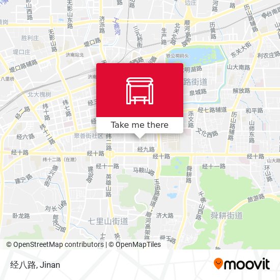 经八路 map