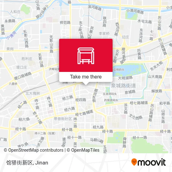 馆驿街新区 map