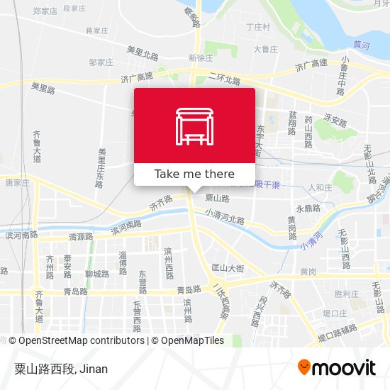 粟山路西段 map