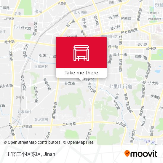 王官庄小区东区 map