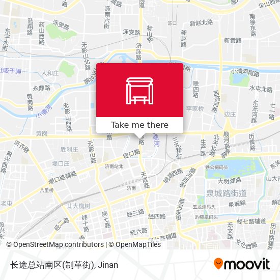 长途总站南区(制革街) map