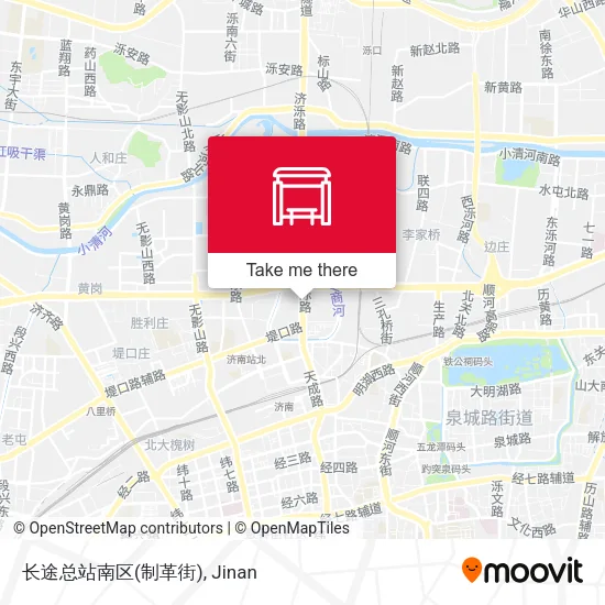 长途总站南区(制革街) map