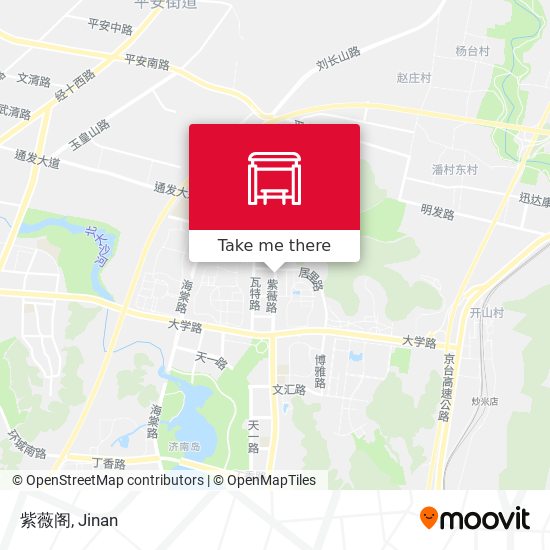 紫薇阁 map