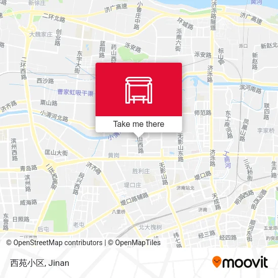 西苑小区 map