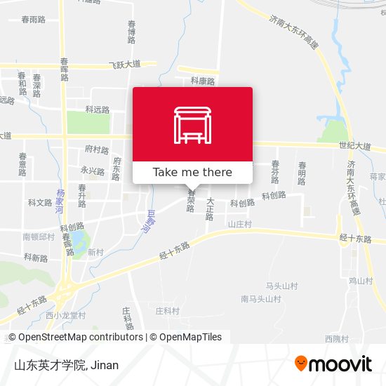 山东英才学院 map