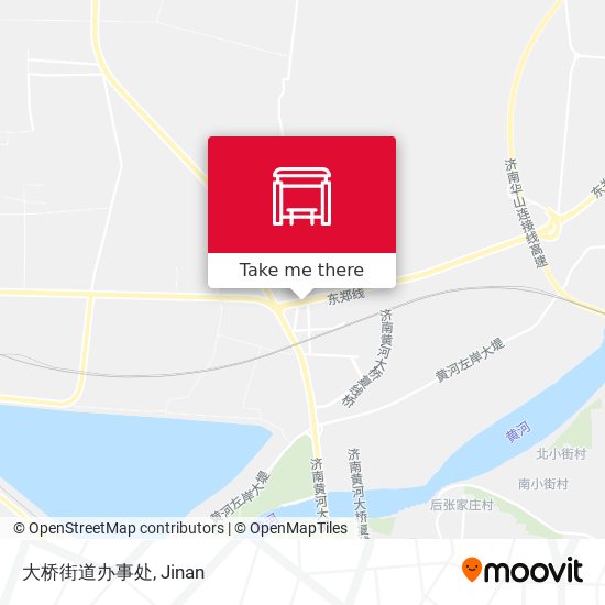 大桥街道办事处 map