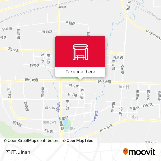 辛庄 map
