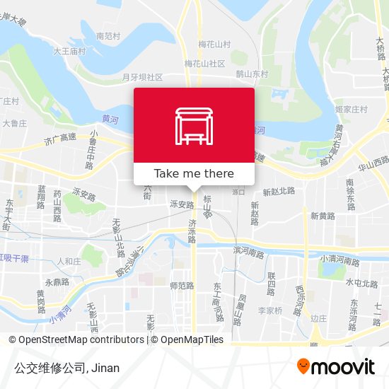 公交维修公司 map