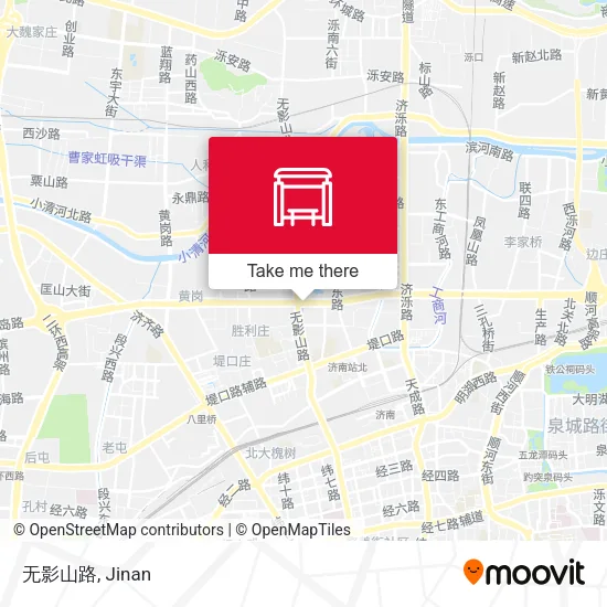 无影山路 map