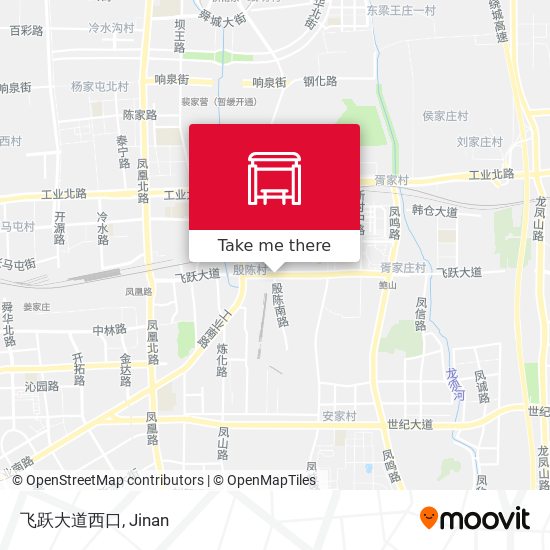 飞跃大道西口 map
