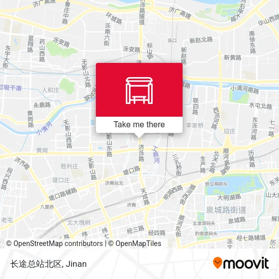 长途总站北区 map