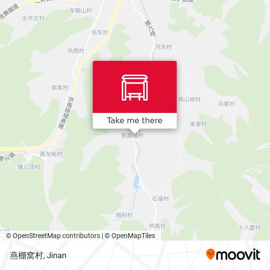 燕棚窝村 map