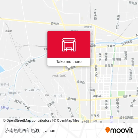 济南热电西部热源厂 map