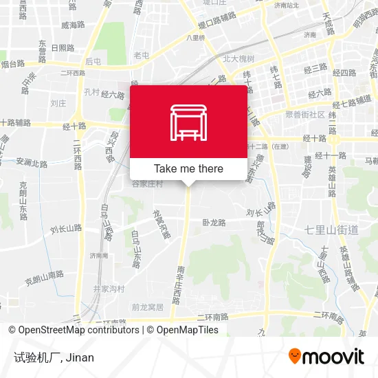 试验机厂 map