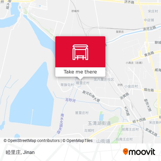 睦里庄 map