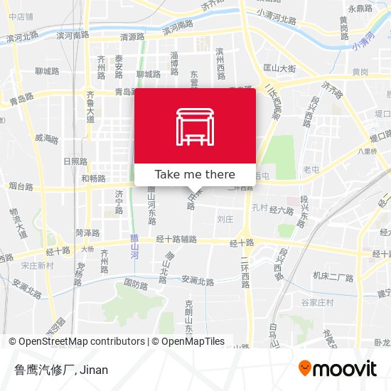 鲁鹰汽修厂 map