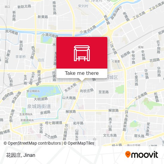 花园庄 map