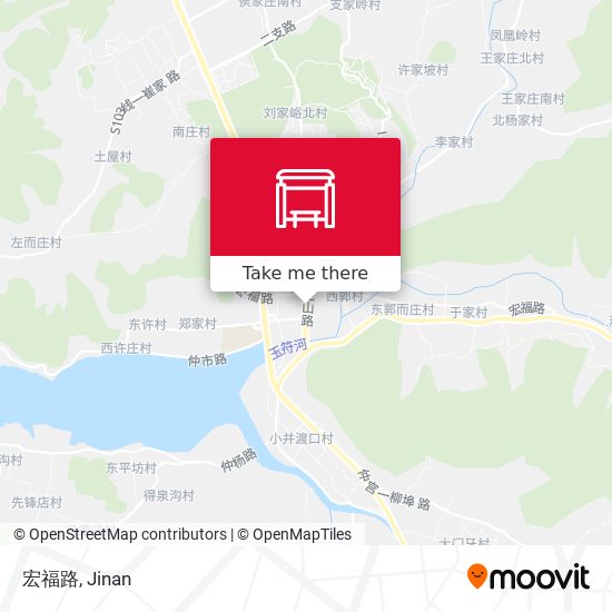 宏福路 map
