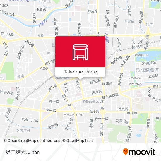 经二纬六 map