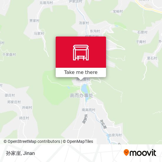 孙家崖 map