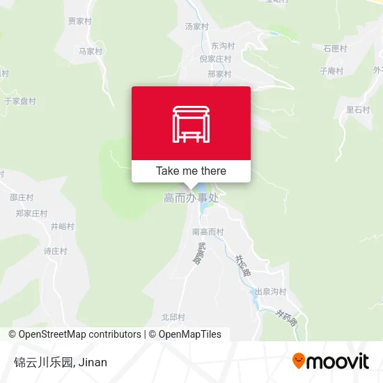 锦云川乐园 map
