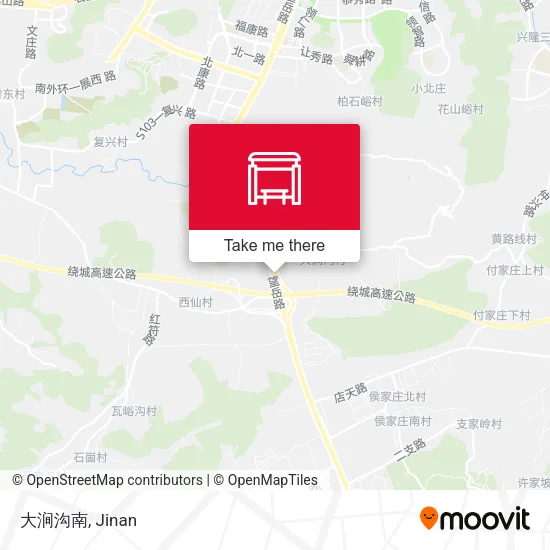 大涧沟南 map