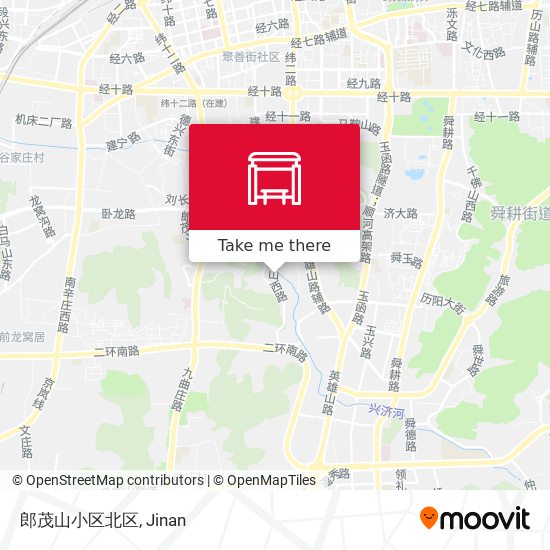 郎茂山小区北区 map