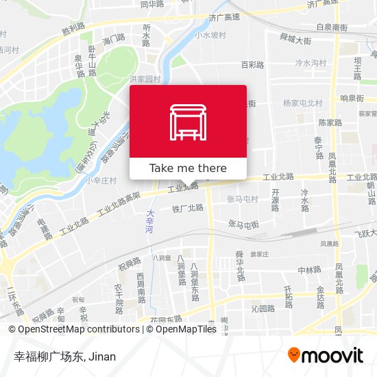 幸福柳广场东 map